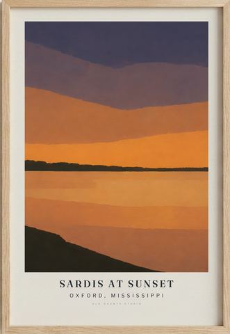 SARDIS AT SUNSET